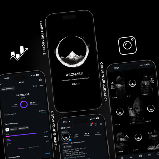 ASCNZEN INSTAGRAM VIRAL POST FORMULA