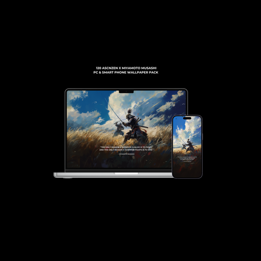 ASCNZEN x MIYAMOTO MUSASHI WALLPAPER PACK