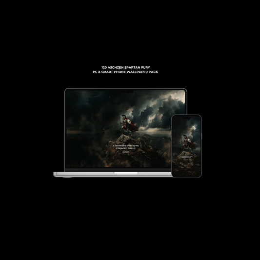 ASCNZEN SPARTAN FURY WALLPAPER PACK