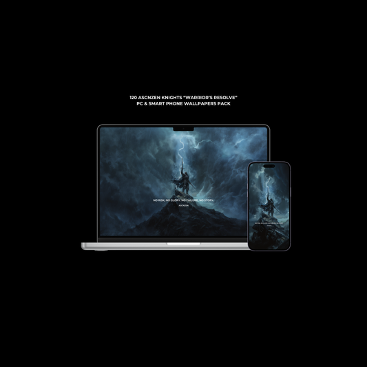 ASCNZEN KNIGHTS "WARRIOR'S RESOLVE" WALLPAPER PACK