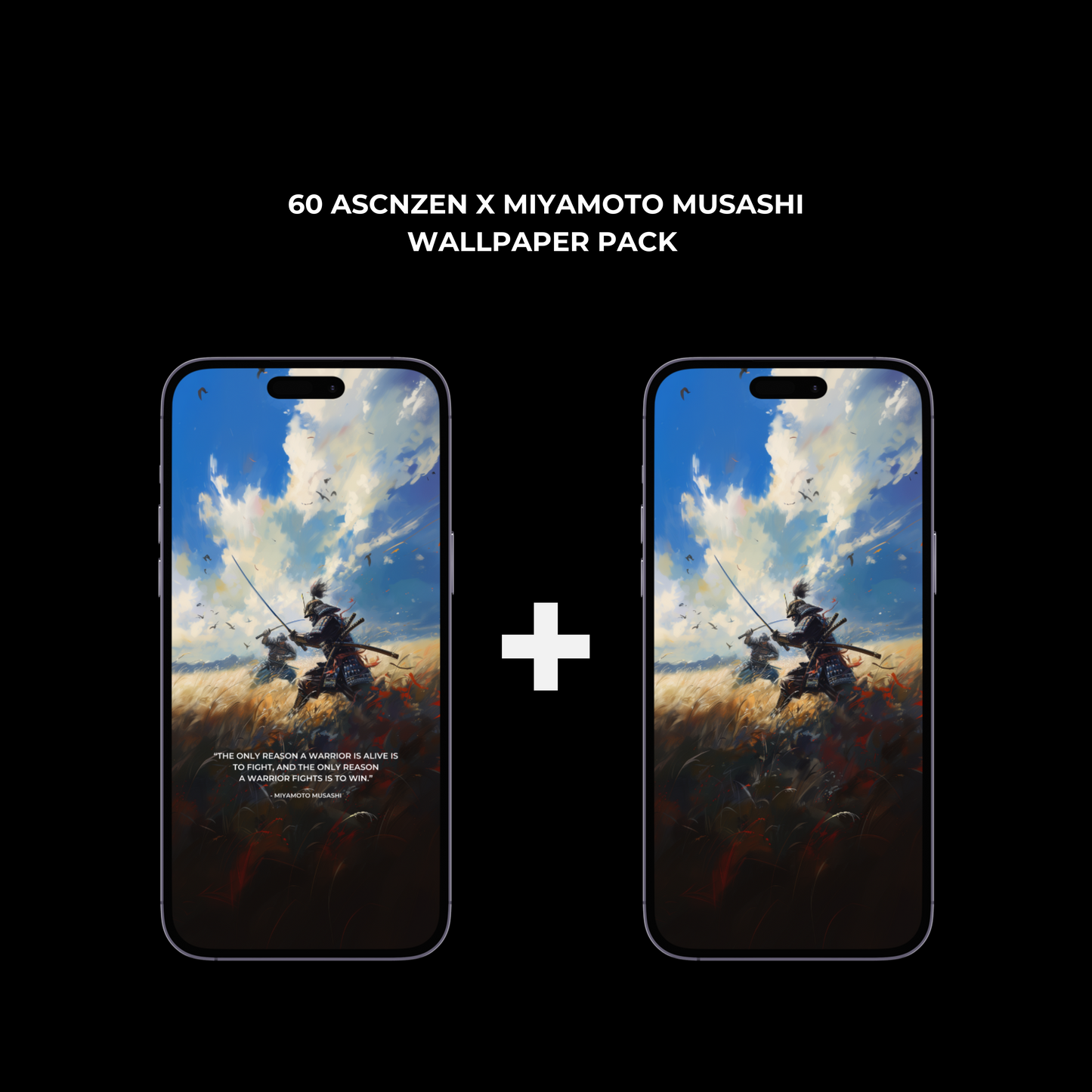 ASCNZEN x MIYAMOTO MUSASHI WALLPAPER PACK